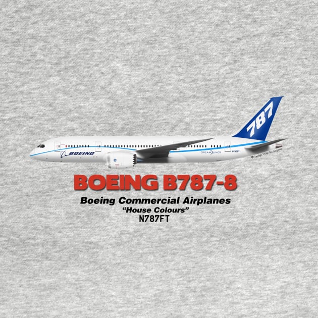 Boeing B787-8 - Boeing "House Colours" by TheArtofFlying